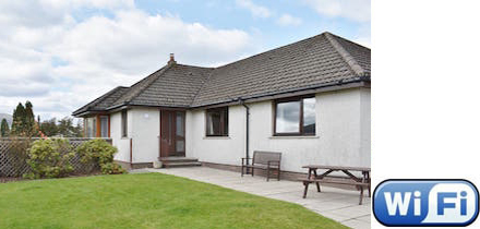 Lapwing Rise - Self Catering with Hot Tub near Fort William Scotland 