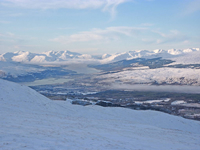 View from Aonach Mor Looking north